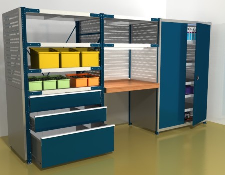 стеллажи для цеха